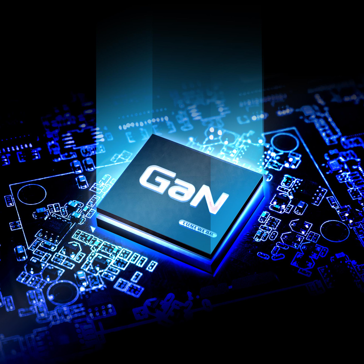 最新の窒化ガリウム（GaN）テクノロジーを搭載