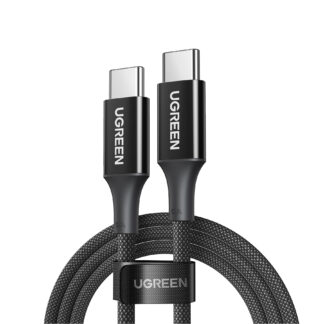 UGREEN USB-C to USB-C 高耐久ナイロン編組急速充電ケーブル
